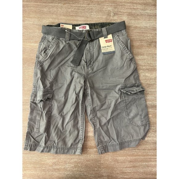 Levi’s Boys Youth Cargo Shorts Relaxed Fit Size 26 - Picture 1 of 6